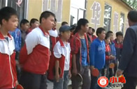 温暖照进山东潍坊安丘柘山镇车庄小学