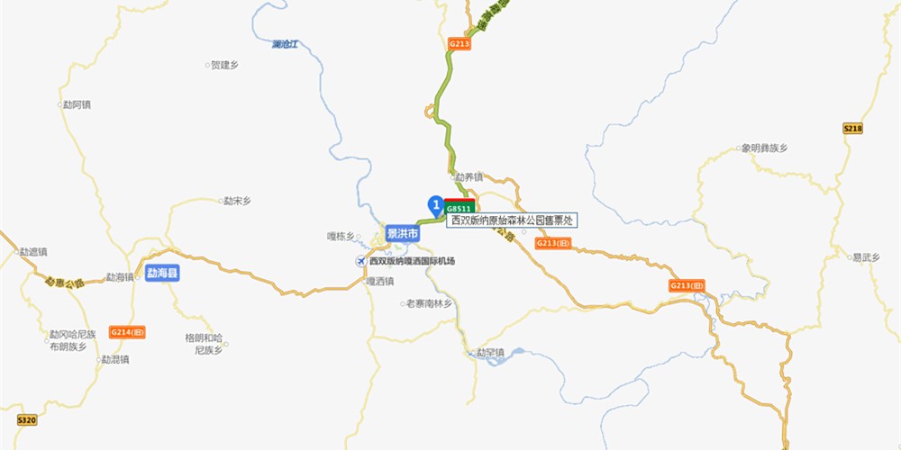 亚洲 中国 云南 西双版纳 西双版纳原始森林公园  航空西双版纳景洪