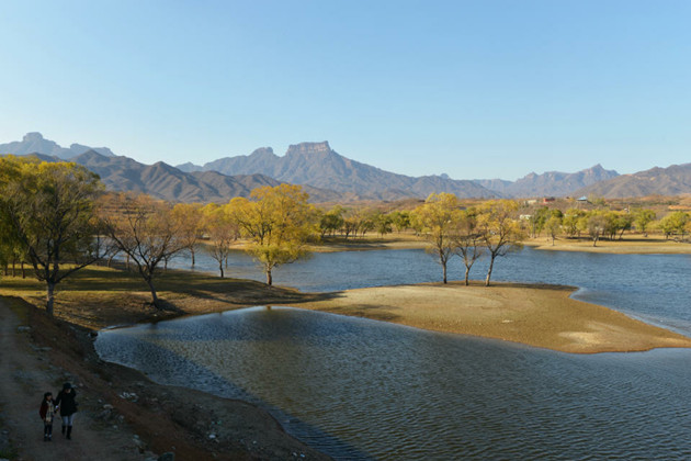 石家庄风景手绘