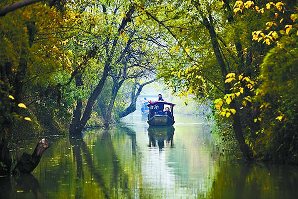 西溪湿地人口_西溪湿地