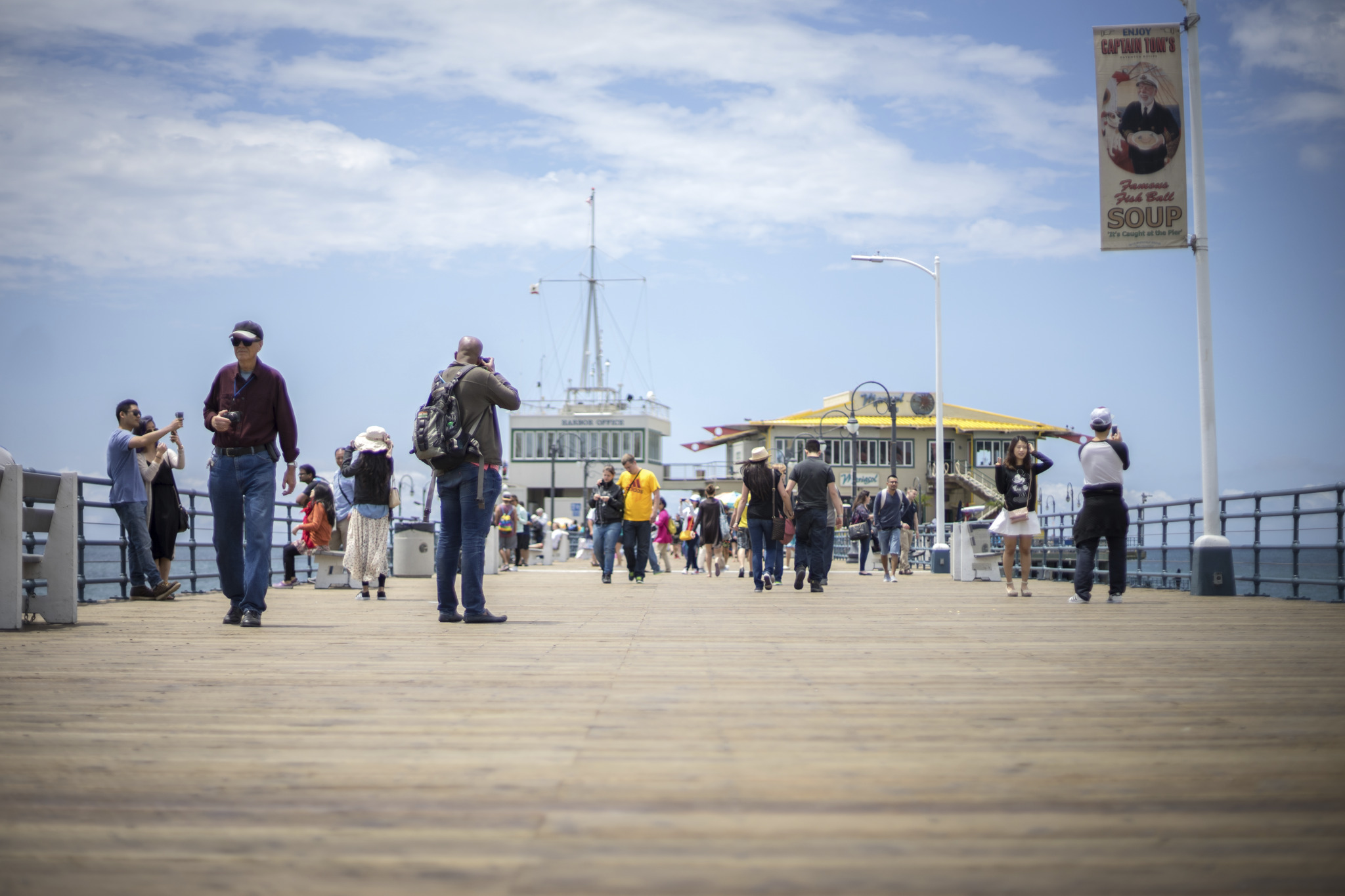 聖莫尼卡碼頭(santa monica pier)圖片來源:美國國家旅遊局