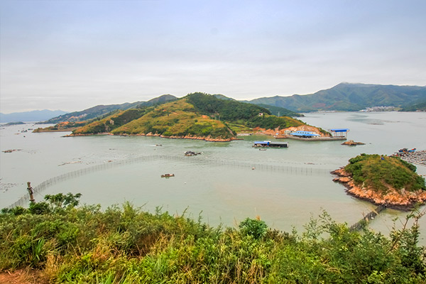 東安漁排 漂浮海上的城鎮